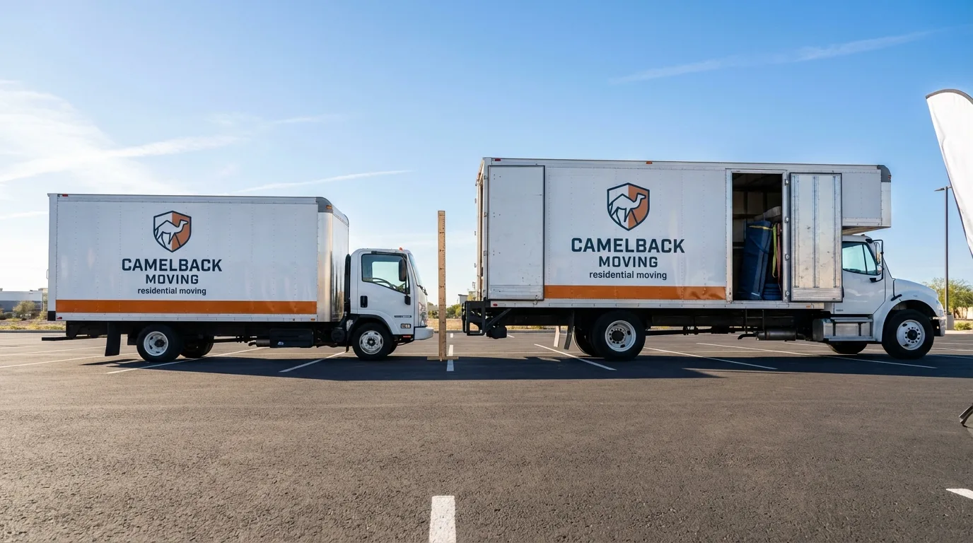 Moving truck size capacity guide in Gaylord